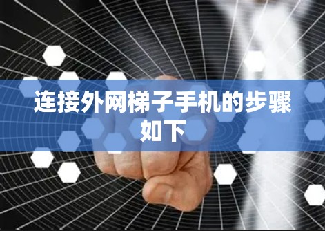 连接外网梯子手机的步骤如下
