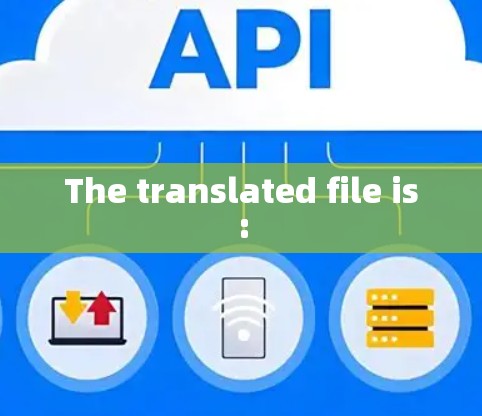 The translated file is: