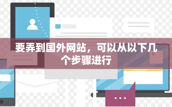 要弄到国外网站，可以从以下几个步骤进行