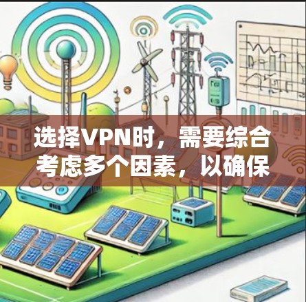 选择VPN时，需要综合考虑多个因素，以确保安全、便捷和符合个人需求。以下是详细的步骤指南