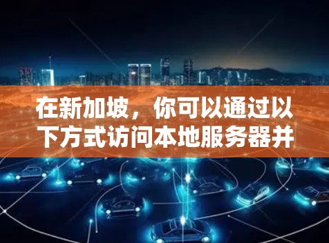 在新加坡，你可以通过以下方式访问本地服务器并测试VPN线路