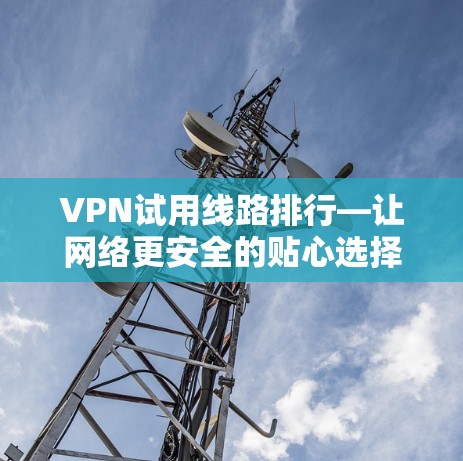 VPN试用线路排行—让网络更安全的贴心选择