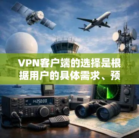 VPN客户端的选择是根据用户的具体需求、预算和个人安全习惯来决定的。以下是一些推荐的VPN客户端，涵盖了免费和付费服务的特点，供你参考