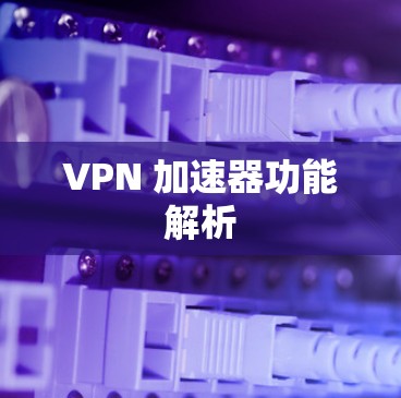 VPN 加速器功能解析