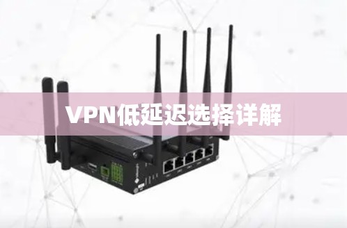 VPN低延迟选择详解 VPN低延迟选择详解