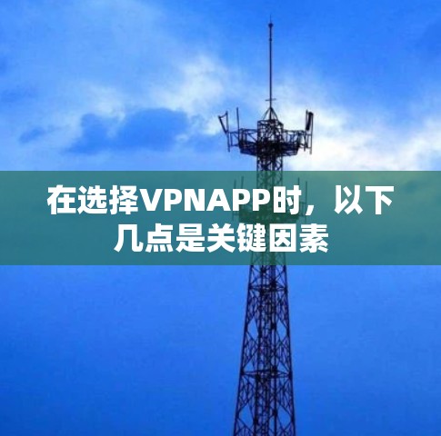 在选择VPNAPP时,以下几点是关键因素 在选择VPNAPP时,以下几点是关键因素